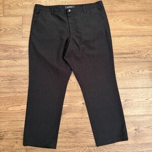NWOT Bluffworks Original Relaxed Fit Performance Pants 40x30 Mens Grey Chino